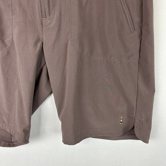 Smartwool Merino Sport 8" Inseam Shorts Sparrow Purple Women's Size S - Picture 3 of 9